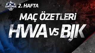 2016 Şampiyonluk Ligi Kış Mevsimi 2. Hafta – HWA vs BJK maç özeti