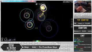 [9.16⭐Live] Gayzmcgee|Inferi - The Promethean Kings [The Merciless] 93.48% 1276x 1st A Pass {#1 30❌}