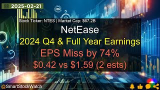 NetEase (NTES|$67.2B) - 2024 Q4 \u0026 Full Year Earnings Analysis