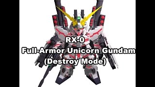 [SDGO TW]SR Rank RX-0 Full-Armor Unicorn Gundam[FAUC] 01