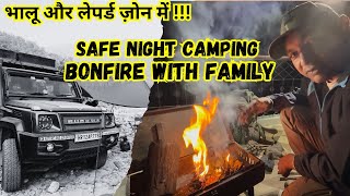 Bonfire Family Night Camping in Deep Uttarakhand FORCE GURKHA 4X4 LIFT KIT LIFTED BS-6