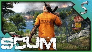 NEW SURVIVAL GAME! LOOKING FOR LOOT AND FIGHTING ZOMBIES! - Scum [Gameplay E1]