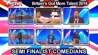 BGT 2018 Comedians Semi Finalists  Panel Discussion Britain's Got More Talent 2018 BGMT S12E07