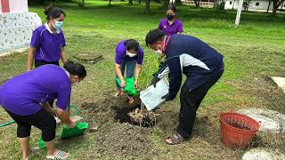 งานคุณธรรม สพฐ ระดับ ๓ ดาว โรงเรียนวัดเขาไผ่ (เชี่ยววิทยาคุณ)