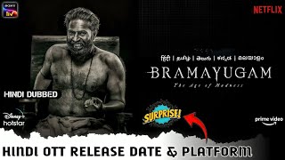 Bramayugam Hindi OTT Release Date \u0026 Platform | Bramayugam Horror Movie Hindi OTT Release Update