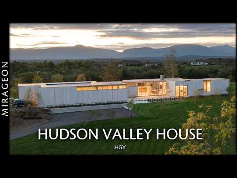 A house that “flows like music” Hudson Valley Residence