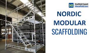 Nordic System Scaffolding Products ready for delivery