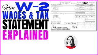 Tax Form W-2 Explained || Find Your Wages, Benefits, 401(k), HSA, Withholdings