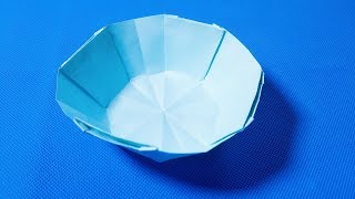 折纸王子：小碗折纸大全教程讲解详细一看就会 Origami tutorial 折り紙教程