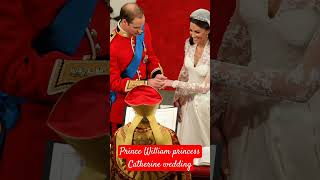 Princess William and princess Catherine wedding #princewilliam #shorts