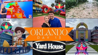 Hurricane Milton Aftermath | Disney’s All Star Resort hopping \u0026 Yard House | Orlando Day 13