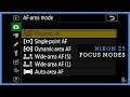 What are the Focus Modes in the Nikon Z5