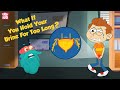 What If You Hold Your Urine For Too Long? | How Urinary System Works? | The Dr Binocs Show For Kids