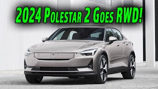 The 2024 Polestar 2 Gets Bigger Batteries And More Powerful Motors