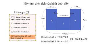 小4＿面積の求め方の工夫②（ベトナム語版）