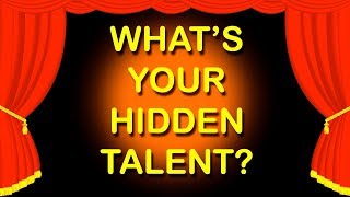 What Is Your Hidden Talent? Personality Test | Mister Test