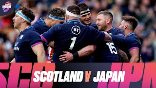 Scotland v Japan | Extended Match Highlights | Autumn Nations Series