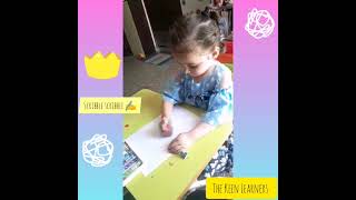 Scribbling activities #kids #scribble #crayons #circle #worksheets