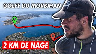 J'AI TRAVERSÉ SEUL À LA NAGE LE GOLFE DU MORBIHAN ! (les courants les plus forts d'Europe)