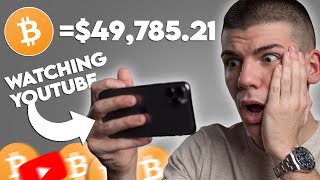 Get Free Bitcoin Watching YouTube Videos (2021| Make Money Online | Investing)