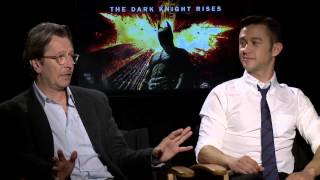 Gary Oldman & Joseph Gordon-Levitt's Official "The Dark Knight Rises" Interview