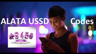 How to use ALAT USSD CODES FOR ALL TRANSACTIONS.....