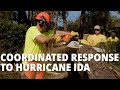 Coordinated Response by the Thousands for Hurricane Ida Victims