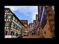 schiltach i black forest i autumn i romantic town i half timber framed buildings