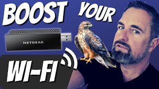 Netgear Nighthawk Wi-Fi Adapter SETUP and SPEED TEST 🦅📶