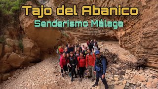 El Grupo Senderismo Málaga CONQUISTA EL TAJO DEL ABANICO