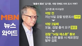 '법꾸라지' 김기춘, 석방 뒤에도 수난은 계속?[뉴스와이드]