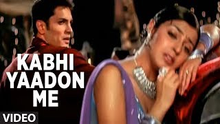 Download Kabhi Yaadon Me Aau Video Song Abhijeet Super Hit Hindi Album Tere Bina Feat. Divya Khosla Kumar mp3
