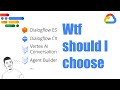 Dialogflow vs Vertex AI Conversation vs Agent builder... Making sense of the madness (in 10 minutes)