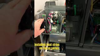 Heat strip installation on Gree Flexe. Correct spelling.