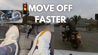 How to move off QUICKLY in a manual car WITHOUT STALLING