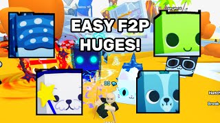 The easiest F2P huges to get in ps99!