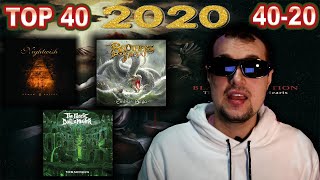 Top 40 Best Metal Albums of 2020... So Far (40-20)
