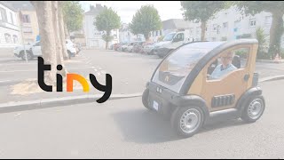 Tiny - La micro-voiture électrique qui se recharge partout !