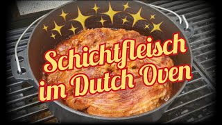 #Schichtfleisch aus dem Dutch Oven- super zart mit leckerer Soße