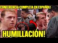 CANELO y BERLANGA casi A LOS GOLPES EN CONFERENCIA y CANELO DEFIENDE A PLANT en ESPAÑOL COMPLETO