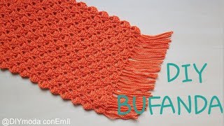 How to crochet a scarf very easy and fast