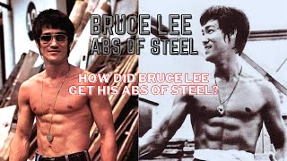 How did Bruce Lee get his ABS of STEEL? (Bruce Lee's ABS of STEEL/Six-Pack). Bruce Lee Ab workout.