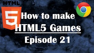 21- Making HTML5 Game: New Enemy Type & Pause Option. Javascript Tutorial Guide
