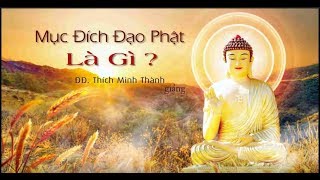 Mục Đích Đạo Phật Là Gì -  ĐĐ. Thích Minh Thành