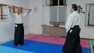 30.06 - Jo bokken kumitachi - Tsuki hazushi uchi