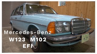 【 Mercedes Benz W123 M102 】EFI Driving