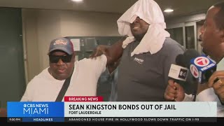 Sean Kingston walks out of Broward jail