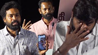 SP Jananathan-க்காக கண்ணீர் விட்டு அழுத நடிகர்கள் | Laabam Press Meet |  Laabam Tamil Movie | VJS