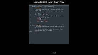Leetcode 226. Invert Binary Tree in Python | Python Leetcode | Python Coding Tutorial | Python ASMR
