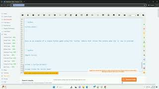 Python game coding close the turtle window with no error
